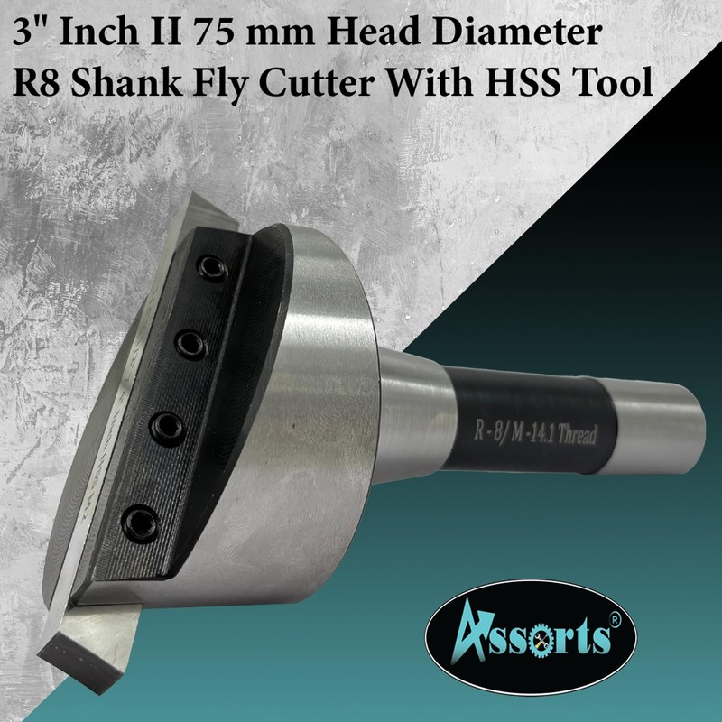 ASSORTS 3" Inch II 75 mm Head Diameter Fly Cutter