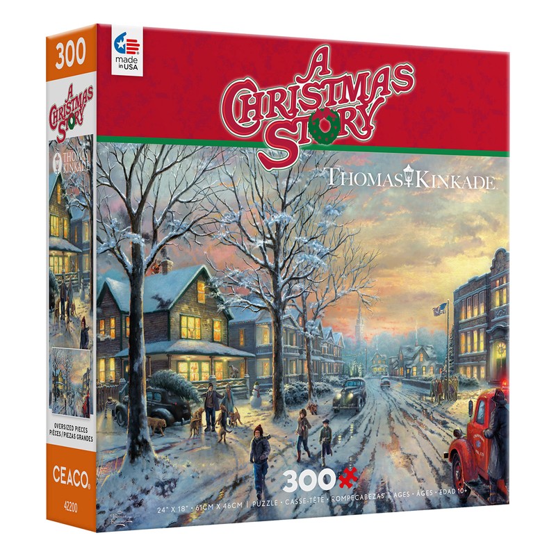 Ceaco - Thomas Kinkade - Holiday Movies - A Christmas