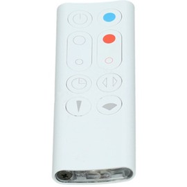SPARES2GO Remote Control Handset Compatible with Dyson AM09 Hot + Cool Jet Focus Heater Fan (White)