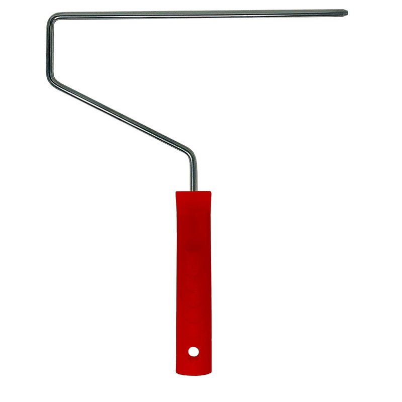 Aeration roller., white/red