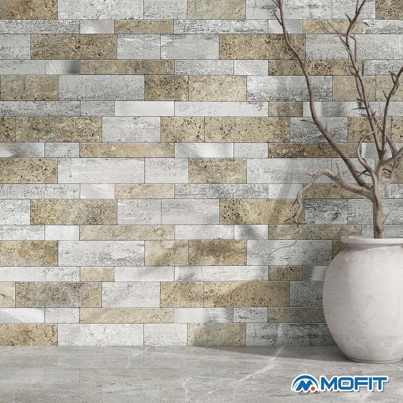 MOFIT Backsplash Tile for Kitchen Peel and Stick Stone Matte