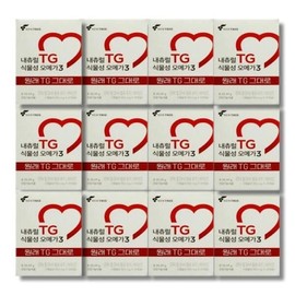 Natural TG vegetable omega-3 30 capsules (12) / 내츄럴 TG 식물성 오메가3 30캡슐 12개 (32594231)