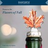 Danforth Maple Leaf Fall/Autumn Bottle Stopper, Pewter, Natural Cork -