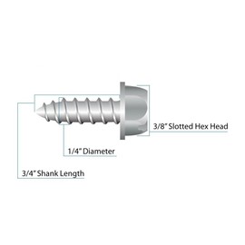 BCP Fasteners 4 Pack Black Stainless Steel License Plate Screws (BCP957)