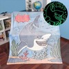 GLOWING SNUGGLES Premium Glow in The Dark Blanket, Cozy Soft