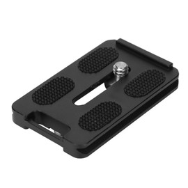 Tripod Quick Release Plate for Arca Swiss Aluminum Alloy 1/4in Screw CNC Machining DSLR Accessories Fit for Leofoto