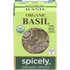 Spicely Organic Basil 0.1 Oz Certified Gluten Free
