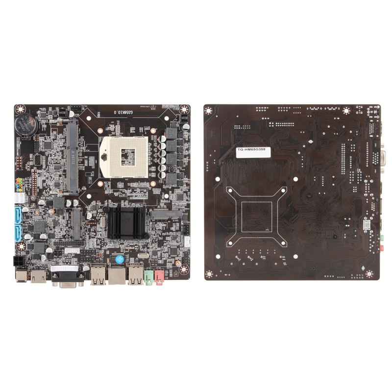 HM65 Mini ITX Motherboard LGA 988 DDR3 for Intel 2