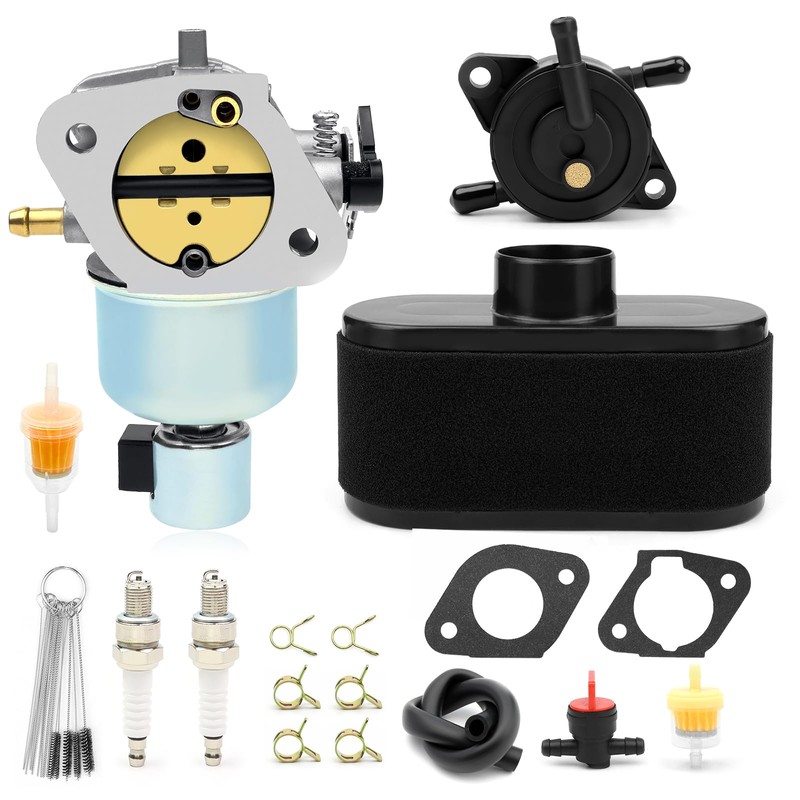 Carburetor Fuel Pump Air Filter For Kawasaki Specific FR651V FR691V