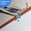 SHUESS 10 Pack Garage Door Roller 1.8" Quiet Garage Door