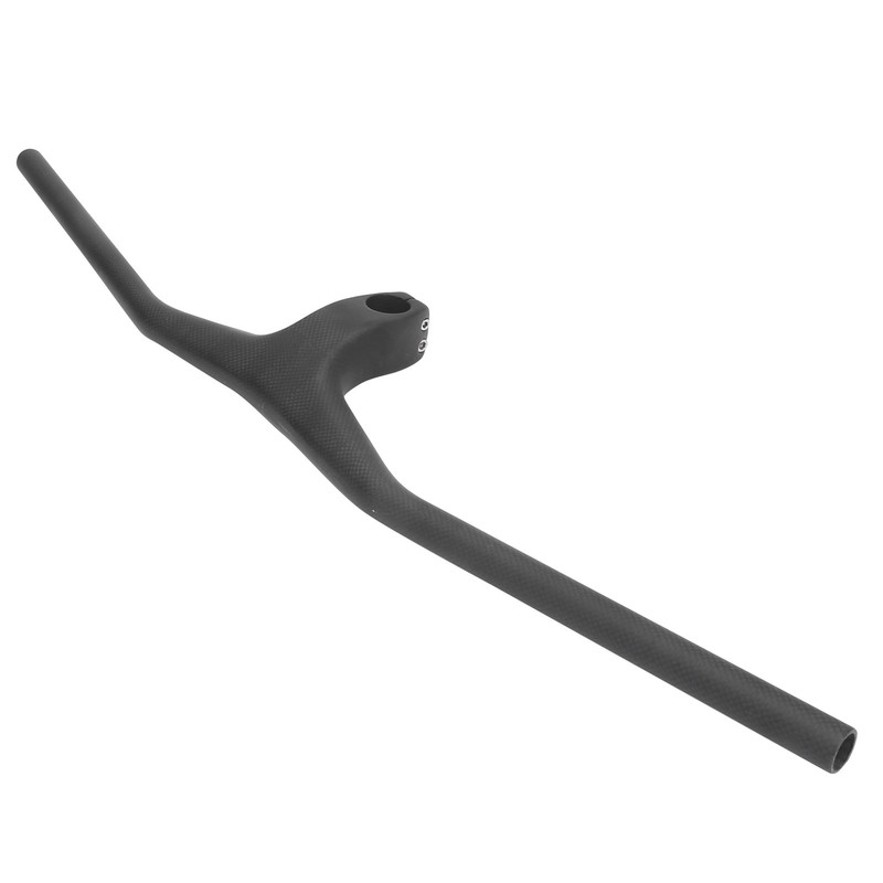 Mountain Bike Handlebars Carbon Fiber Integrated Handlebar Minus 17 Degrees