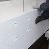 Hotop 100 Set 2-1/2 Inch Perforated Self Stick Insulation Pins