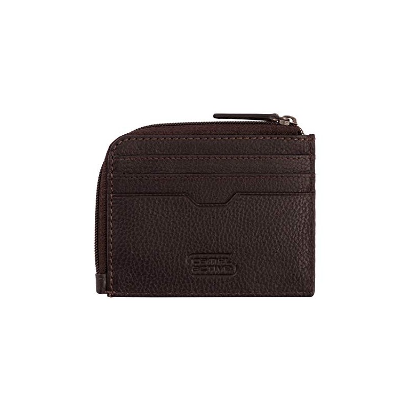 camel active Macau Credit Card Case, 10 cm, Brown (Braun)