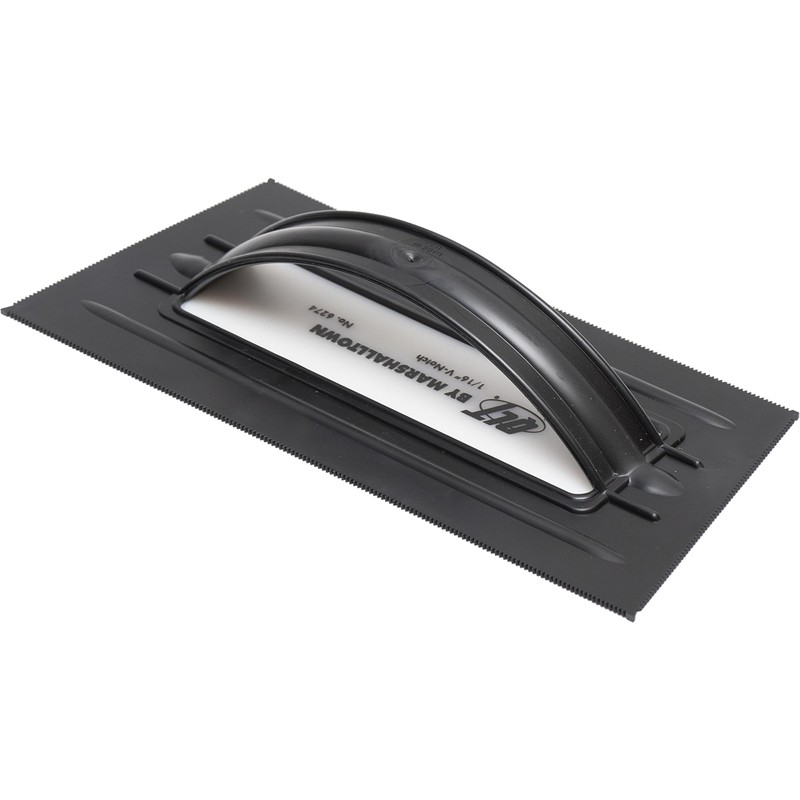 Marshalltown 16274 Plastic Blade V-Notch Trowel ~ 1/16" x 3/16"
