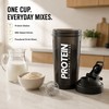 Protein Shaker Bottle, 600 mL Mixing Cup with Mixing Ball,