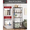 Sakugi Storage Shelves - 5-Tier Large Capacity Shelf Organizer with