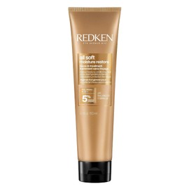 REDKEN All Soft Moisture Restore Tratamiento sin enjuague Imprimación de ácido hialurónico para la humedad del cabello seco y quebradizo, protección contra el encrespamiento del calor para una suavid