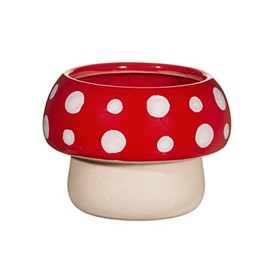 Sass & Belle Red Mushroom Large Planter