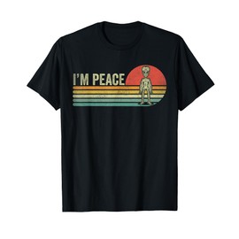 I Come In Peace im Peace Matching Couples Alien T-Shirt