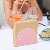 Kigai Shiny Light Napkin Holder for Table,Freestanding Tissue Dispenser Paper