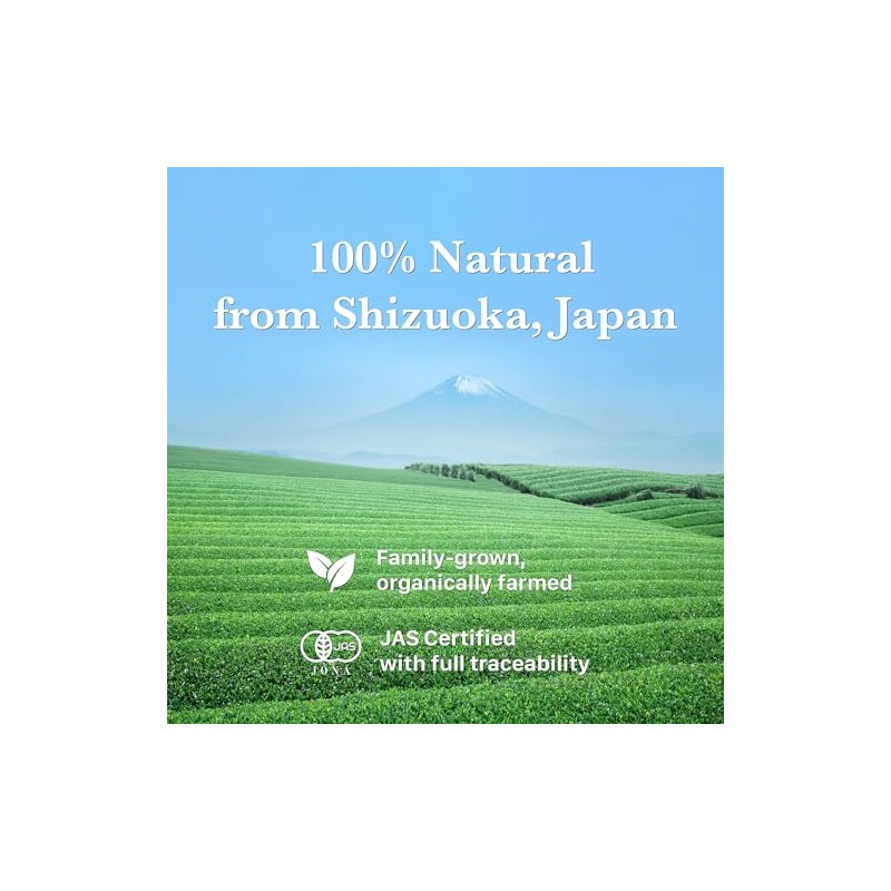 KYOHAYASHIYA Organic Matcha Powder - Ceremonial Grade Green Tea
