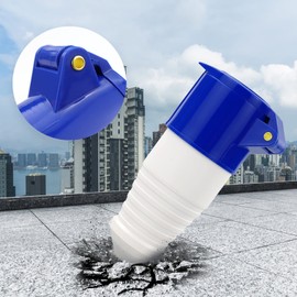 16A 240V 3-Pin Weather Proof Industrial Socket, Conform to IEC309-2 Dustproof Replacement Socket with Cover, 1 Pack
