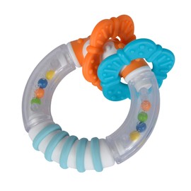 Simba ABC Touch 104010178 Ring Rattle for Gripping, Feeling and Rattling 9 cm
