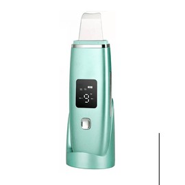 Limpiador Facial Skin Scrubber Peeling Ultrasónico Portátil Verde