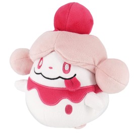 Sanei Boeki PP211 Pokémon All Star Collection Plush Toy, Slurpuff, Size S, W 7.1 x D 4.3 x H 6.9 in (18 × 11 × 17.5 cm)