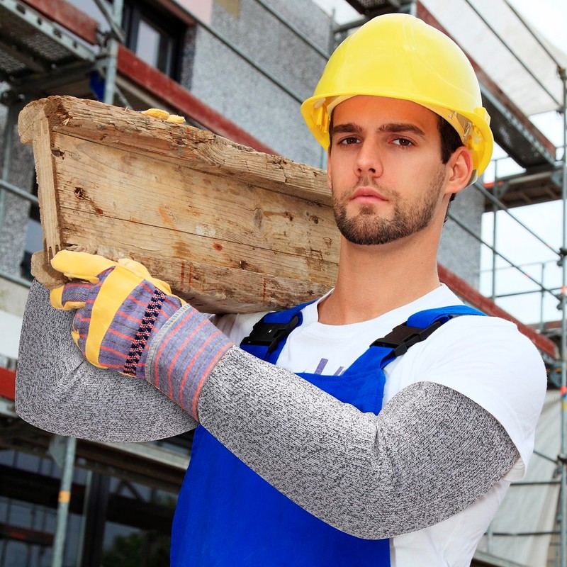 ANCIRS 41cm Cut Resistant Sleeves for Arm Protection, Dog Bite