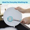 JVL Pro Clean Anti-Bac Rubber Dish Brush with Extra Bristles