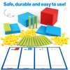 Torlam 131 PCS Base Ten Blocks for Math - Place