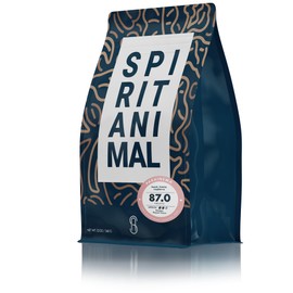 Spirit Animal Coffee - Roasted in Honduras Parainema Coffee, Whole Bean Coffee, Medium Roast Coffee, Non-Gmo and Low Acid Coffee Beans, Peach, Honey, and Raspberry Tasting Notes, 12oz