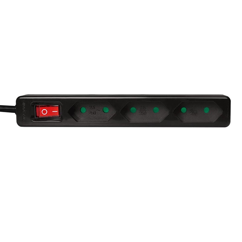 LogiLink LPS227 4+2 (4X Protective Contact CEE 7/3, 2X USB)