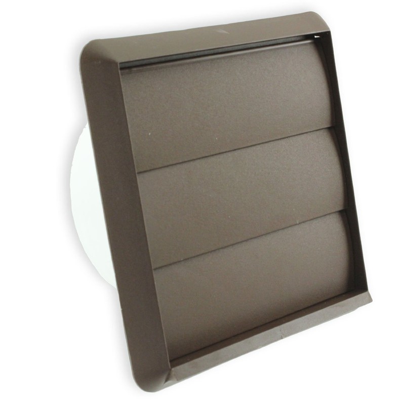 Spares2go Exterior Wall Venting Kit for Belling Cooker Hoods (Brown,