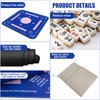 2F22E Mahjong Mat, Noise Reduction Non-Slip Mahjong Mat for Table,