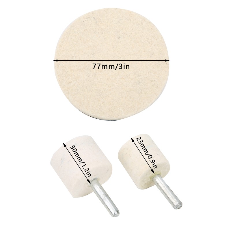 8pcs / set 70g Glass Scratch Remover Powder Polishing Kit