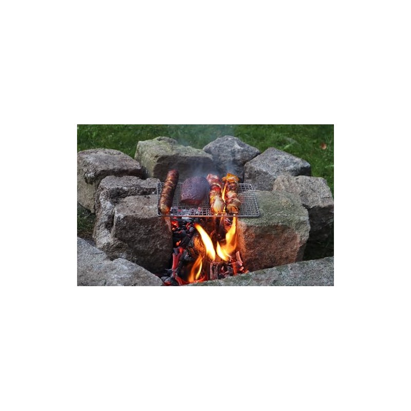 Origin Outdoors Unisex - Adult Titanium Grill, Multicoloured, One Size