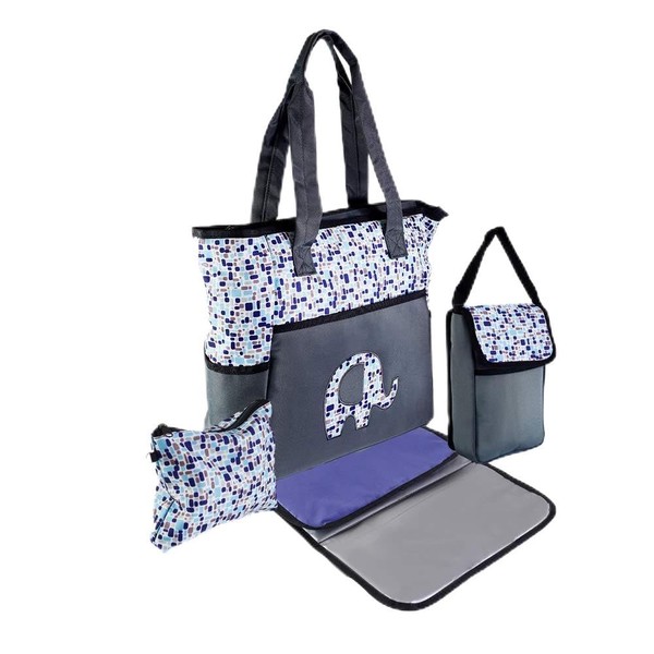Premium Maternity Diaper Bag Set with Changing Pad | Durable
