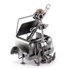 Steelman24 I Nuts and bolts sculpture Mechanic I Handmade ornaments