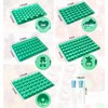 Silicone Gummy Molds Set of 5, Candy Molds Silicone with