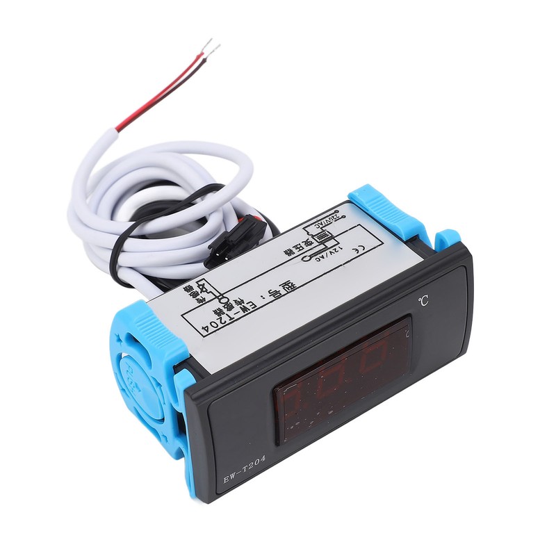 Digital Thermostat 0.1℃ Resolution 0.5℃ Accuracy Dual Display Temperature Controller