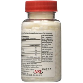 Necta Sweet Saccharin Sugar Substitute 1/4 Grain 1000 Tablets