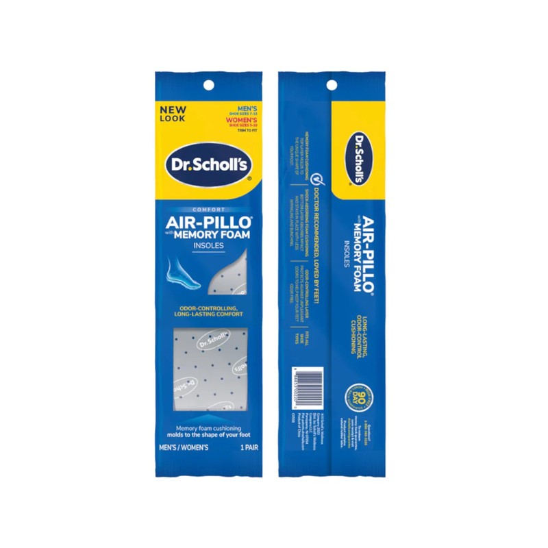 Dr. Scholls Double Air-Pillo Insoles Unisex (Men 7-13 / Women