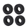 4PCS RC Wheel Tire Rubber Tyre 51mm Diameter for Axial