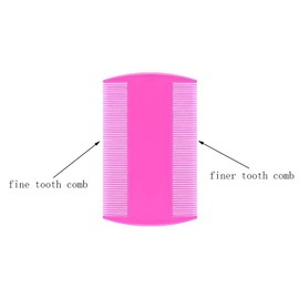 CDOFFICE 5 PCS Flea Lice Combs Grooming Fine Tooth Hair Combs for Dogs Cats