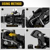 Nilight Pintle Hook Hitch with Mounting Kit 30,000 lbs, Fits