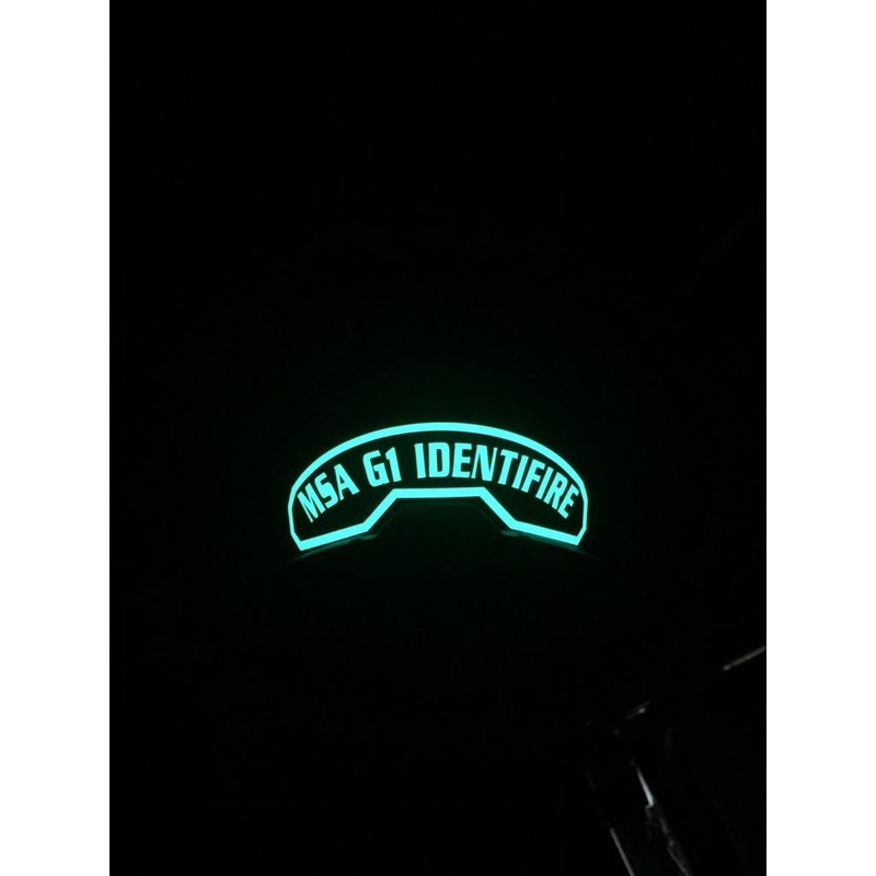 IdentiFire™ Facepiece Nameplate for MSA G1