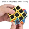 DealKits Rubik's Cube, Magic Speed Cube 3x3, Stress Reducer, Intelligence