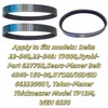 3Pack 135J6 Planer Drive Belt for Ryobi AP10 AP-12, Delta